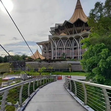Riverbank Suites Sarawak Riverview, Waterfont Kuching City Exterior photo
