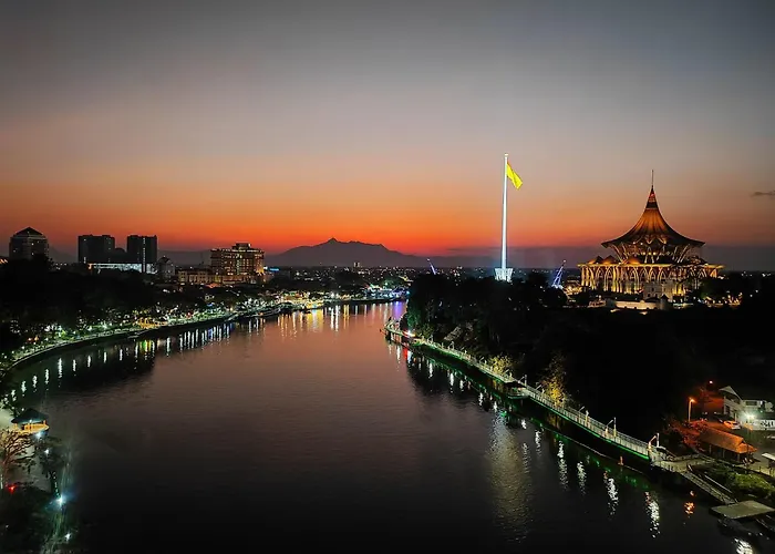 Riverbank Suites Sarawak Riverview, Waterfont Kuching City